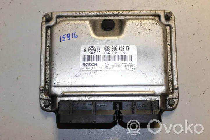 Volkswagen Bora Engine control unit/module 038906019KH
