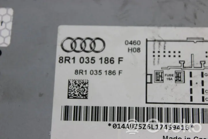 Audi A4 S4 B8 8K Unidad delantera de radio/CD/DVD/GPS 8R1035186F