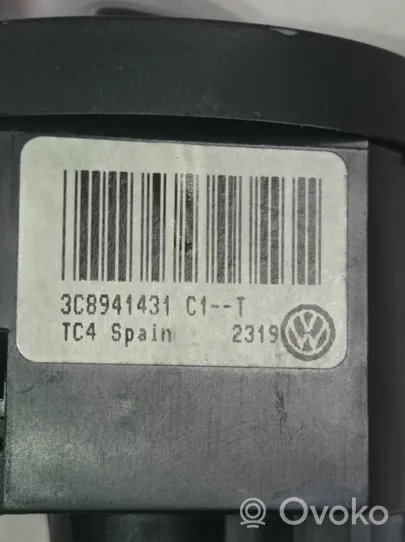 Volkswagen PASSAT B7 Включатель фонарей 3C8941431C