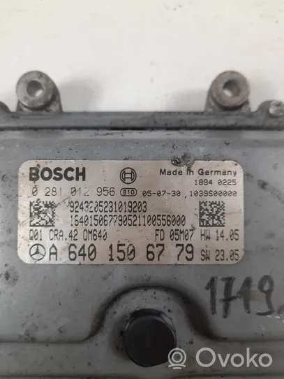 Mercedes-Benz A W169 Sterownik / Moduł ECU a6401506779