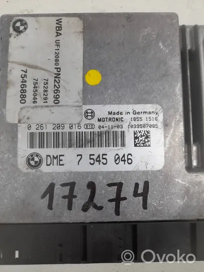 BMW 1 E81 E87 Sterownik / Moduł ECU 7545046