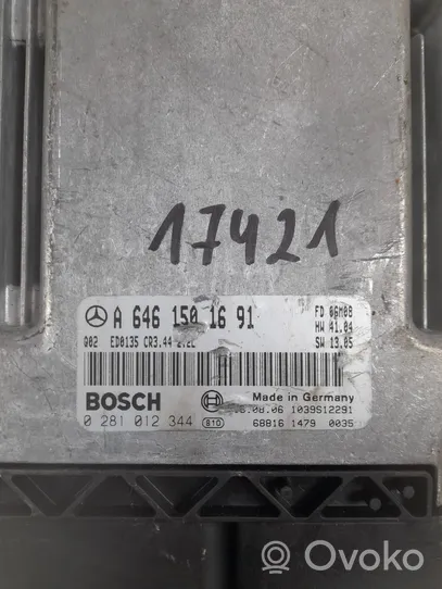 Mercedes-Benz C W203 Calculateur moteur ECU a6461501691