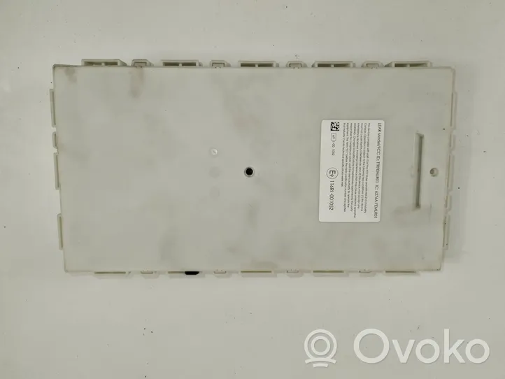 BMW 3 F30 F35 F31 Moduł / Sterownik komfortu 9292655