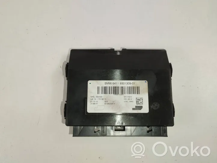 BMW 3 F30 F35 F31 Climate control unit 9301309