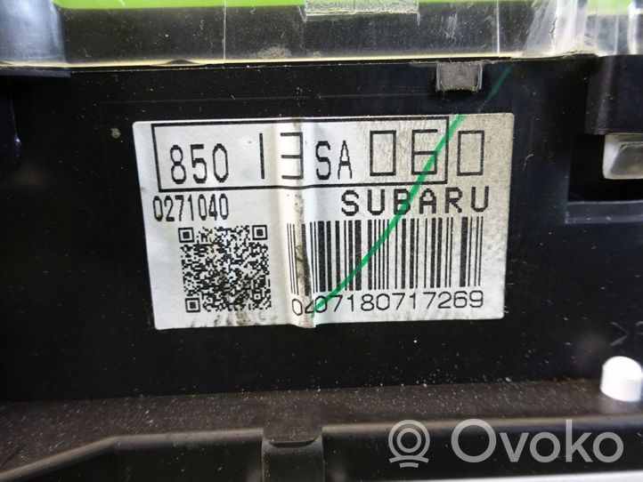 Subaru Forester SG Tachimetro (quadro strumenti) 0207180717269