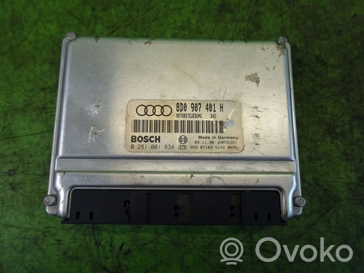 Audi A4 S4 B5 8D Centralina/modulo motore ECU 8D0907401H