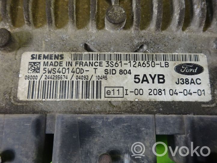 Ford Focus Komputer / Sterownik ECU silnika 3S61-12A650-LB