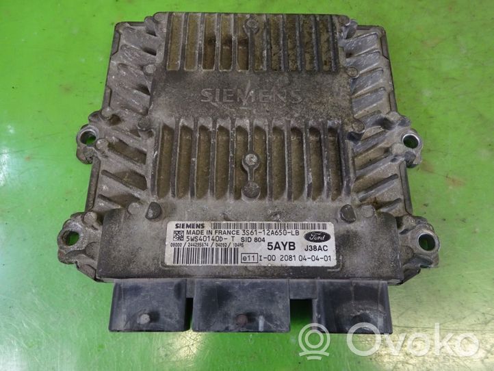 Ford Focus Komputer / Sterownik ECU silnika 3S61-12A650-LB