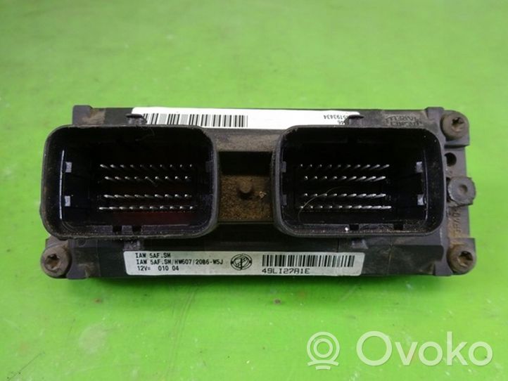 Fiat Panda II Unité de commande, module ECU de moteur 55193434