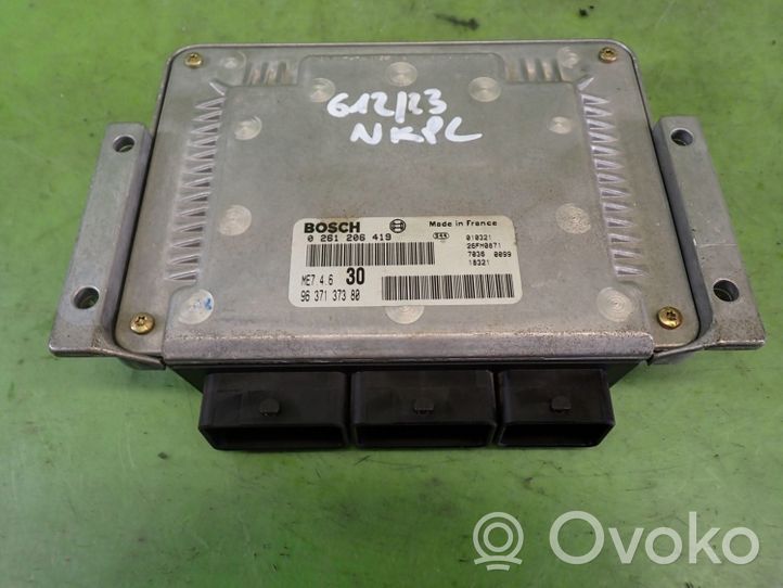 Citroen C5 Unité de commande, module ECU de moteur 