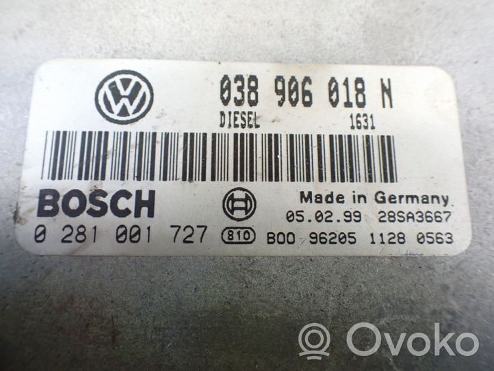 Volkswagen PASSAT B5 Moottorin ohjainlaite/moduuli (käytetyt) 