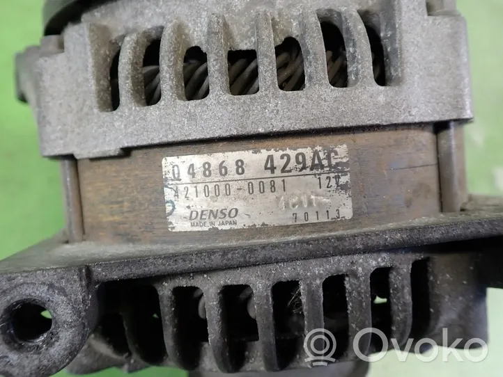 Chrysler Grand Voyager IV Generatore/alternatore 