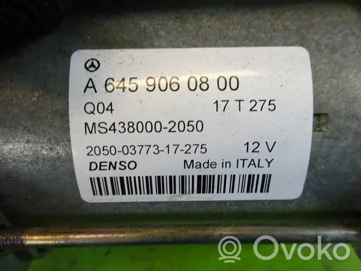 Infiniti Q30 Rozrusznik A6459060800