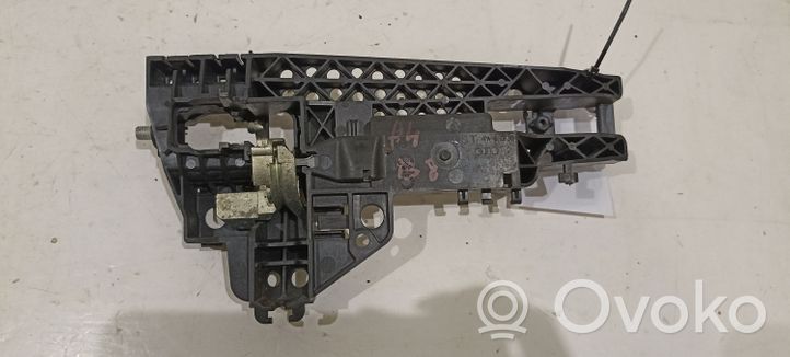 Audi A4 S4 B8 8K Support extérieur, poignée de porte arrière 8T0837885B