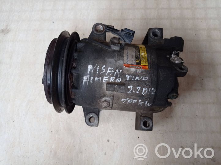 Nissan Almera N16 Compressore aria condizionata (A/C) (pompa) 92600bn310