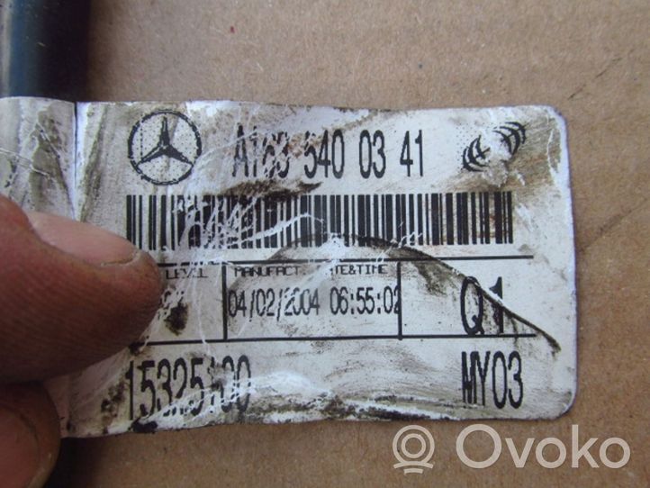 Mercedes-Benz ML W163 Cavo negativo messa a terra (batteria) A1635400341