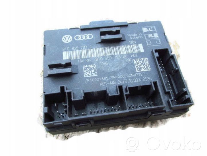 Audi A5 8T 8F Oven ohjainlaite/moduuli 