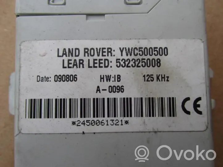 Land Rover Range Rover L322 Komputer / Sterownik ECU i komplet kluczy Range