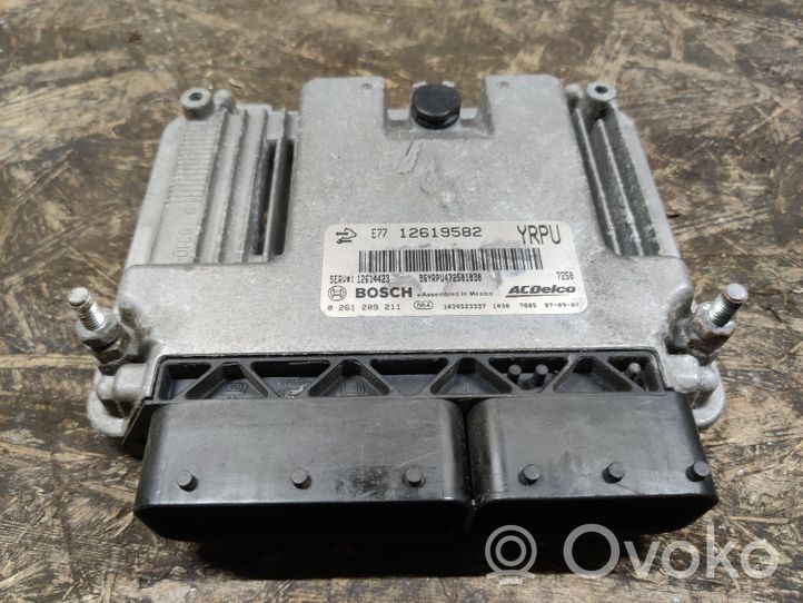 Cadillac SRX Calculateur moteur ECU 12619582