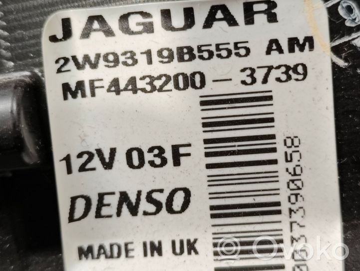 Jaguar XJ X350 Sisälämmityksen ilmastoinnin korin kokoonpano 2W9319B555AM