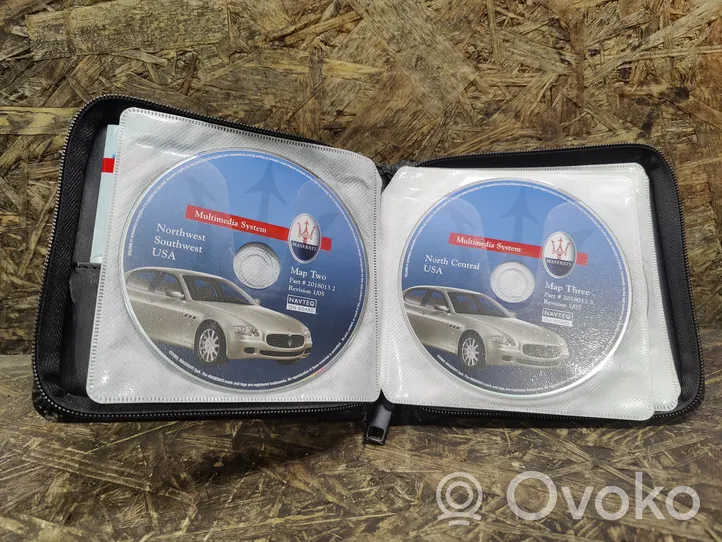 Maserati Quattroporte Mapy do nawigacji CD/DVD 