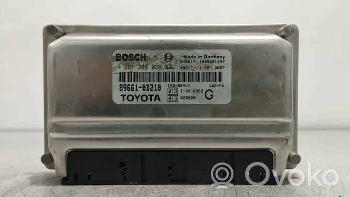 Toyota Yaris Calculateur moteur ECU 