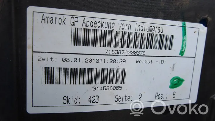 Volkswagen Amarok Priekinis bamperis 2H6807221A