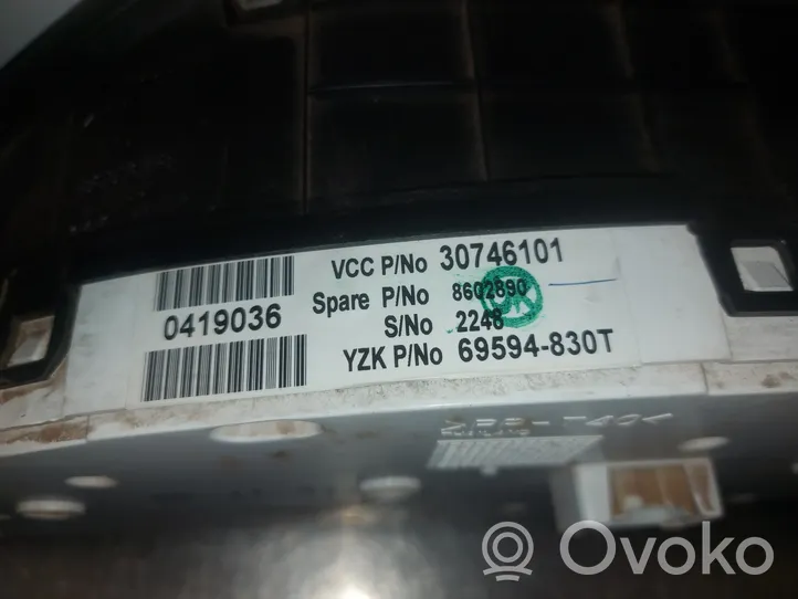 Volvo XC90 Tachimetro (quadro strumenti) 69594830T