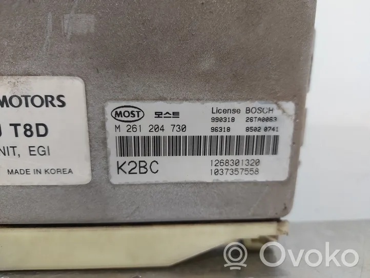 KIA Shuma Calculateur moteur ECU M261204730