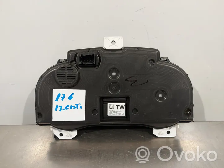 Opel Corsa D Speedometer (instrument cluster) P0013312051