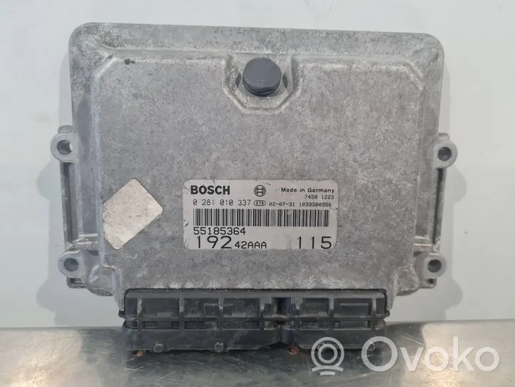 Fiat Stilo Sterownik / Moduł ECU 55185364