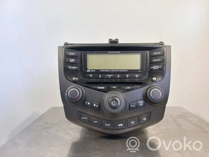 Honda Accord Radio/CD/DVD/GPS head unit 39050SEFG220M1