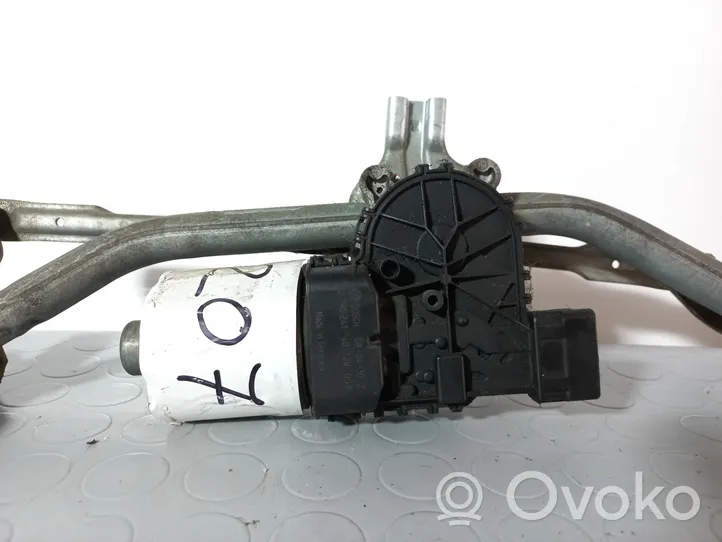 Peugeot 207 Motor y varillaje del limpiaparabrisas delantero 9650380780