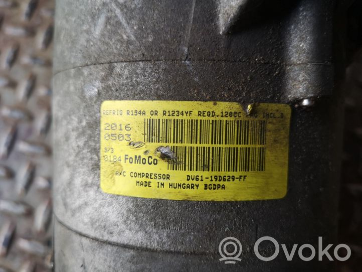 Ford Focus Kompresor / Sprężarka klimatyzacji A/C DV6119D629FF