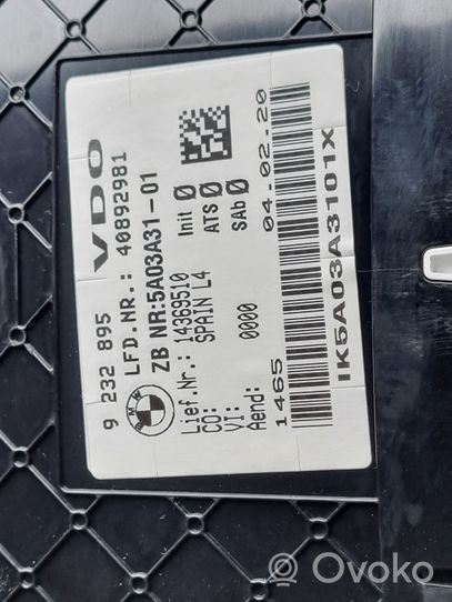 BMW 4 F36 Gran coupe Tachimetro (quadro strumenti) 9232895