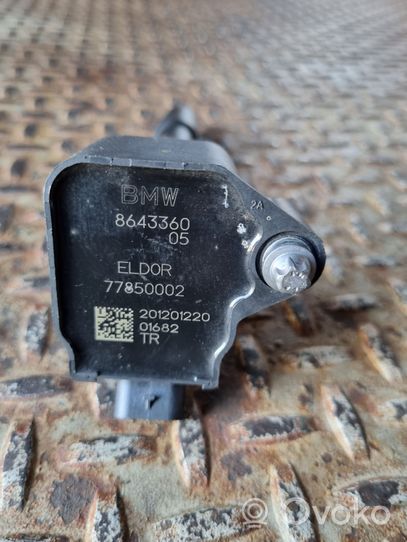 BMW 1 F40 Cewka zapłonowa wysokiego napięcia 8643360