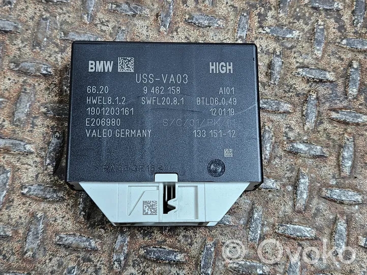 BMW 5 G30 G31 Parkavimo (PDC) daviklių valdymo blokas 9462158