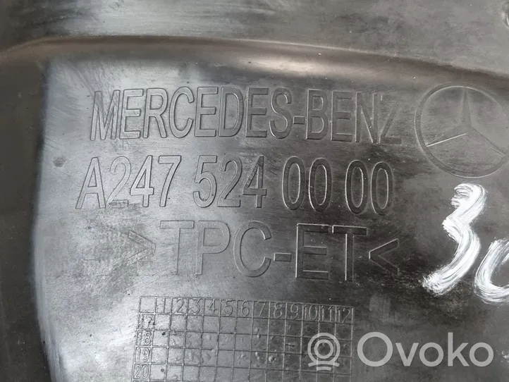 Mercedes-Benz A W177 Alustan etusuoja välipohja A2475240000