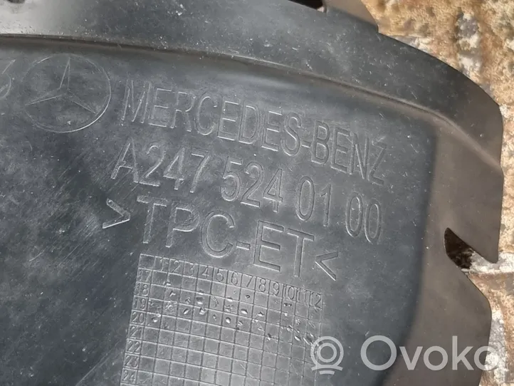 Mercedes-Benz A W177 Couvre-soubassement avant A2475240100