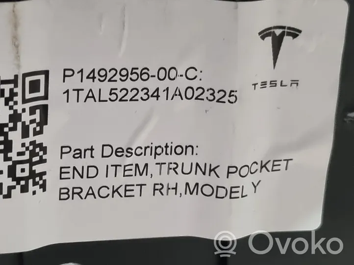 Tesla Model Y Inne elementy wykończenia bagażnika 149295600C