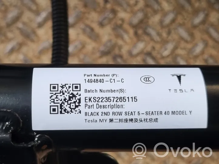 Tesla Model Y Fotel tylny 1494830C1C