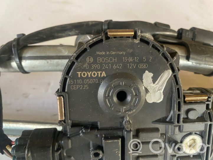 Toyota Avensis T270 Mechanizm i silniczek wycieraczek szyby przedniej / czołowej 8511005070B