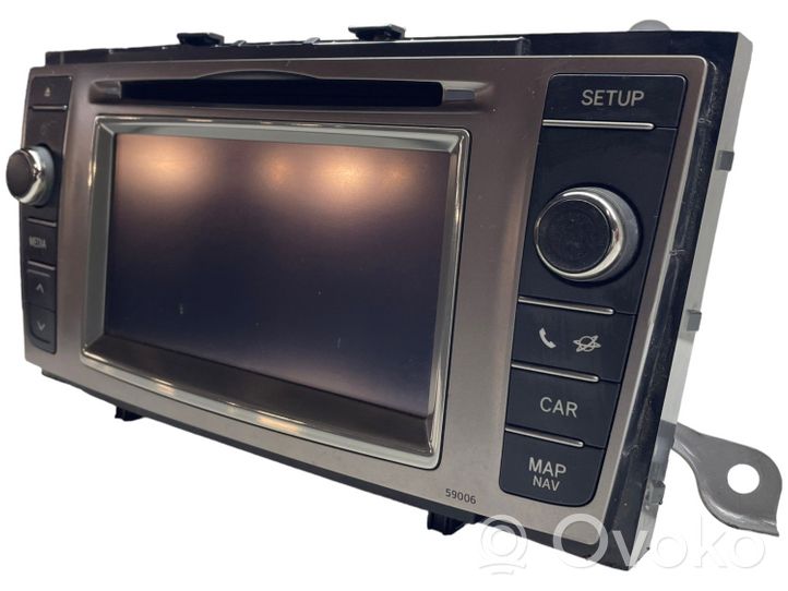 Toyota Avensis T270 Unité principale radio / CD / DVD / GPS 8614005020