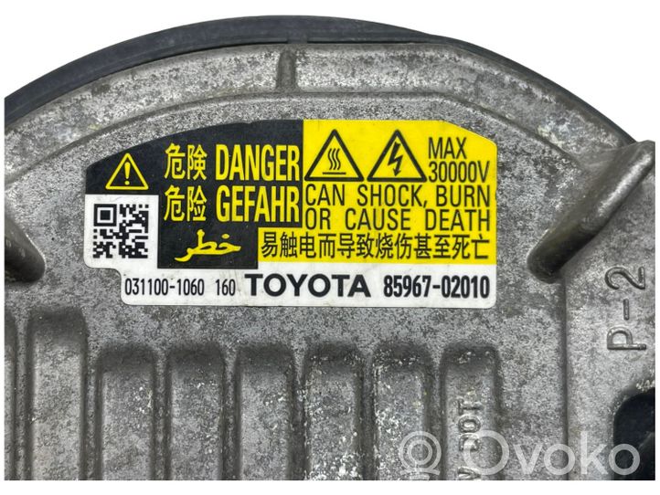 Toyota Verso Ajovalojen virranrajoitinmoduuli Xenon 8596702010