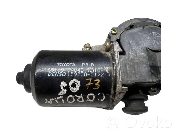 Toyota Corolla E120 E130 Moteur d'essuie-glace 851101A040