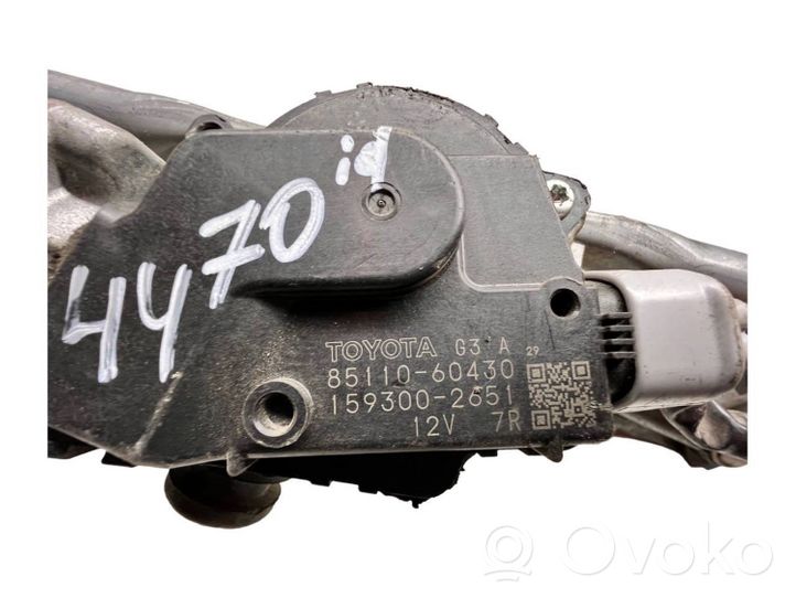 Toyota Land Cruiser (J150) Tiranti e motorino del tergicristallo anteriore 8511060430