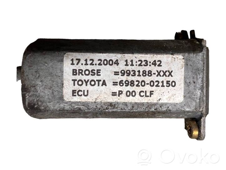 Toyota Corolla E120 E130 Elektryczny podnośnik szyby drzwi przednich 6982002150