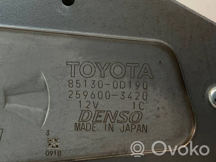 Toyota Yaris Aizmugurējā loga tīrītāja motoriņš 851300D190