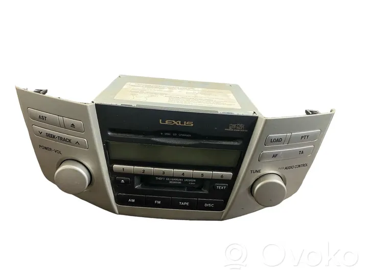 Lexus RX 330 - 350 - 400H Panel / Radioodtwarzacz CD/DVD/GPS 8612048550
