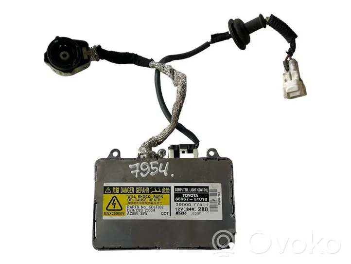 Lexus RX 300 Module de ballast de phare Xenon 8596751010